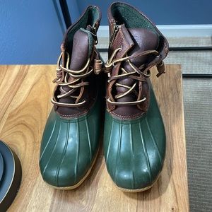 Waterproof Rubber Duck Sperry Boot